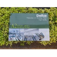 ราคา กระดาษวาดเขียน 100ปอนด์ ยี่ห้อเดลต้า ขนาดA2 A3 มาตรฐาน (22200894571)