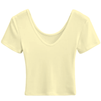 ราคา KaeKai พร้อมส่ง เสื้อยืด คอวี แขนสั้น สไตล์เกาหลี ทรงเบสิค เข้ารูปสีพื้น แฟชั่นฤดูร้อน สำหรับผู้หญิง (21998564234)