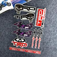 ราคา 1 ชุด Toyota TRD โลโก้รถสติกเกอร์สะท้อนแสง Toyota Racing Crown อลูมิเนียมป้ายสติกเกอร์ (19459387891)