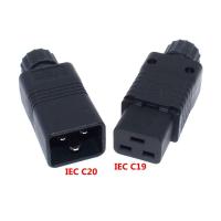 ราคา IEC 320 C20ชายRewireableปลั๊กสองสกรูล็อคAC Powerคอมพิวเตอร์ปลั๊ก15A 250VสีดำCE Cetificated (22870992058)