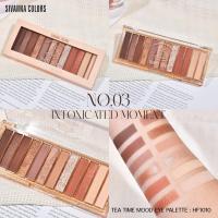 ราคา HF1010 Sivanna Colors Tea Time Mood Eye Palette ทิ ไทม์ มูด อาย พาเลทท์ มี 12 เฉดสี เนื้อแมทท์และชิมเมอร์ (21618281051)