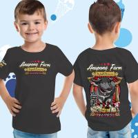 ราคา Anupong Farm วัยรุ่นถ้าวัวควาย อนุพงษ์ฟาร์ม เสื้อยืดพิมพ์ลายฟาร์มวัว (21552002318)