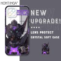 ราคา Hontinga เคสสำหรับ Samsung Galaxy A55 A15 A25 5G 4G A53 5G A52S A52 5G A51 A50S A50 A42 5G SamsungA52S SamsungA50S SamsungA42 เคส SamsungA42 SamsungA52S ใสเคสใสลายนักรบกล Gundam เคสยางซิลิโคนนิ่มเคสนิ