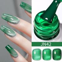 ราคา BORN PRETTY Transparent Jelly Nude Gel Nail Polish 10ml Sheer Glitter Crystal Varnis Semi Permanent for Nail Art DIY at Home (21177781013)