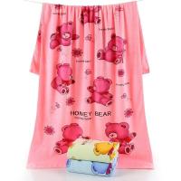 ราคา ผ้าเช็ดตัว ผ้าขนหนูนาโนสีหวาน ลายการ์ตูน ขนาด 70x140 cm รุ่นหนาพิเศษ เนื้อผ้านุ่มมาก รับประกันคุณภาพ คละสีใน 1 ผืน (21579533786)