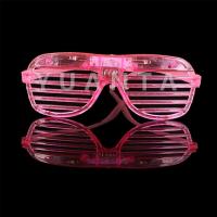 ราคา YUANTA แว่นตาเรืองแสง มีหลอดไฟ LED แว่นตาเรืองแสง คริสต์มาส แว่นสงกรานต์ แว่นแฟชั่น Luminous glasses (17321819353)