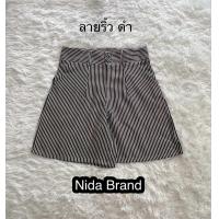 ราคา กางเกงขาสั้นตะขอมีหู ผ้าZARA งานป้าย มีกระเป๋า2ข้าง (22712824822)