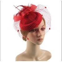 ราคา HE1SHANE ผู้หญิง ย้อนยุค ดอกไม้ ตาข่าย Sinamay ขนนก กิ๊บติดผม หมวก fascinators ที่คาดผม หมวก fedoras (22432814052)