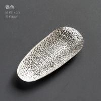 ราคา ชุดชาอัลลอยคุณภาพสีทองโบราณ ไม้กวนชาสีเงิน ช้อนชา อุปกรณ์ชาคุงฟู อุปกรณ์พิธีชา (14721096155)