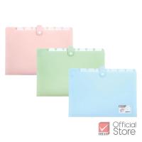 ราคา Elephant แฟ้มกระเป๋า แฟ้มกระดุม 1 เม็ด 8 ช่อง EF08 A4 จำนวน 1 ชิ้น คละสี (22730474478)