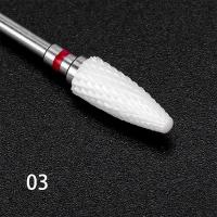 ราคา หัวขัดเซรามิกเครื่องอุ่นไส้กรอก1ชิ้นหัวที่กรอเล็บสำหรับงานตกแต่งเล็บมือลับเล็บแบบหมุนทำความสะอาดหนังกำพร้าเครื่องจักรไฟฟ้าดอกสว่าน (22254302844)