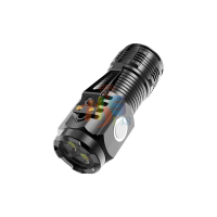 ราคา ราคาถูก ไฟฉายแรงสูง มีเเบตในตัว ไฟฉาย led น้ำหนักเบา Flashlights Miniไฟฉายสว่างมาก CREE LED usb charge 3mode (22770541158)