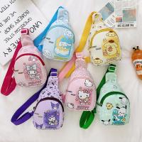 ราคา Sanrio Kuromi กระเป๋าสะพายข้างสำหรับเด็กผู้หญิงกระเป๋าการเดินทางกลางแจ้งน้ำหนักเบาการ์ตูนเมโลดี้ ฮัลโหลคิตตี้กระเป๋าสะพายไหล่สำหรับของขวัญสำหรับเด็กฤดูร้อน (22669030579)