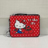 ราคา พร้อมส่ง ที่ใส่บัตร ใส่เหรียญ PU พร้อมขอเกี่ยว ลายการ์ตูน คิตตี้ มายเมโลดี้ (14861648895)