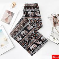 ราคา Free size กางเกงช้างขาปล่อย กางเกงขายาวผ้าสปัน ใส่สบาย ผ้าเบาๆ นิ่มๆ งานน้องไม่มีเชือกรูด F5190 YTL (22679896438)