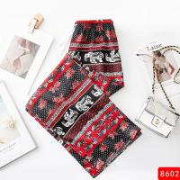 ราคา Free size กางเกงช้างขาปล่อย กางเกงขายาวผ้าสปัน ใส่สบาย ผ้าเบาๆ นิ่มๆ งานน้องไม่มีเชือกรูด F5190 YTL (22679896432)