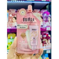 ราคา Mille Booster Serum Natural Green Super Whitening Foundation ครีมซอง มิลเล่ ทุกสูตร บีบีไพร์เมอร์ซันสกรีน 67 กรัม (21915291474)