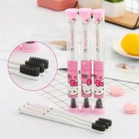 ราคา แปรงสีฟัน ลายการ์ตูน Hello Kitty Sanrio Mymelody Kuromi Cinnamoroll สําหรับผู้ใหญ่ และนักเรียน (21428875586)