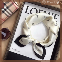 ราคา Warm Light แฟชั่นผ้าพันคอสี่เหลี่ยมพิมพ์ลายฮิญาบสำหรับผู้หญิงผ้าไหมซาตินผ้าโพกหัวมุสลิมที่คาดผมผ้าพันผ้าคลุมไหล่พันรอบ (22299086067)