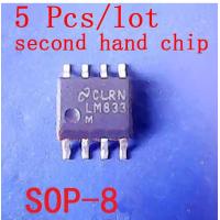 ราคา 5ชิ้น ล็อตมือสอง LM833M LM833เสียงชิป Op Amp IC คู่ SOP 8 (22177472190)