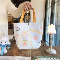 ราคา ใหม่ ins แฟชั่นอินเทรนด์ผ้าใบผู้หญิงกระเป๋าความจุขนาดใหญ่รูปแบบการ์ตูนเกาหลีพิมพ์กระเป๋าความจุขนาดใหญ่กระเป๋าถือนักเรียน (22319773957)