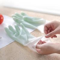 ราคา ถุงมือทำความสะอาด ถุงมือล้างจาน ถุงมือล้างห้องน้ำ ถุงมือPVC (22800390013)