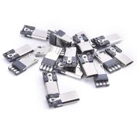 ราคา Potey 20ชิ้น4พินไมโครยูเอสบีเสียบ USB ปลั๊กพอร์ตหัวต่อตัวผู้ขั้วปลั๊กช่องอก (19383745086)