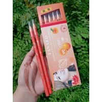 ราคา 1แท่ง ดินสอเขียนคิ้วTanako คิ้วเชือกส้มVC มี2เบอร์2สี เบอร์12สีน้ำตาลแดง เบอร์6น้ำตาลดำ เขียนง่าย ติดทน กันน้ำ (22514720540)
