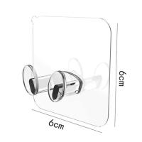 ราคา PVC Power plug socket holder Practical Punch free Wall storage hook Punch free hook for Home organization Kitchen storage Bathroom organization Household accessories (22809519233)