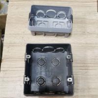 ราคา บล็อคฝังเหล็ก บล็อคฝังPVC บล็อคฝัง บ๊อกฝัง ฝาปิดบ๊อก พีวีซี 2X4 และ 4X4 (20126030175)