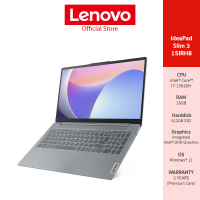 ราคา Lenovo IdeaPad Slim 3 15IRH8 83EM009STA NOTEBOOK INTEL I7 13620H RAM 16GB SSD M 2 512GB 15 6INCH FHD UHD GRAPHICS (22186114418)