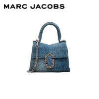 ราคา MARC JACOBS THE CRYSTAL DENIM ST MARC MINI TOP HANDLE SP24 2S4HSC015H03 กระเป๋าถือ (22422398113)