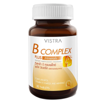 ราคา VISTRA B COMPLEX PLUS MINERALS 30 TABS สินค้าสำหรับแถมเท่านั้น (22880253403)