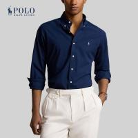 ราคา Polo Ralph Lauren เสื้อเชิ้ตผู้ชาย Custom Fit Stretch Poplin Shirt รุ่น MNPOWOV16823411 สีกรมท่า (22719820377)