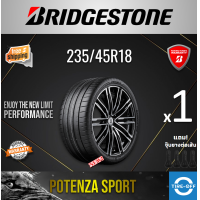 ราคา Bridgestone 235 45R18 POTENZA SPORT ยางใหม่ ผลิตปี2023 ราคาต่อ1เส้น มีรับประกันจากโรงงาน แถมจุ๊บลมยางต่อเส้น ยางขอบ18 ขนาดยาง 235 45R18 POTENZA จำนวน 1 เส้น (22142369610)