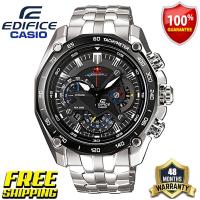 ราคา ต้นฉบับ Edifice ผู้ชายธุรกิจลำลองแฟชั่นคลาสสิกนาฬิกา EF550 ควอตซ์เคลื่อนไหว 100M กันน้ำกันกระแทกโคลนสแตนเลสสายหนังสำหรับผู้ชายและผู้หญิง Gshock กีฬานาฬิการับประกัน 4 ปี EF 550RBSP 1AV (21483344482)