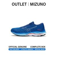 ราคา ใหม่และแท้ Mizuno Wave Rider 26 Blue Running Shoes J1GC220305 รับประกัน 1 ปี (22149810605)