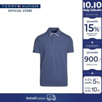 ราคา Tommy Hilfiger เสื้อโปโล ผู้ชาย รุ่น MW0MW34754 C9T สีน้ำเงิน ทรง Regular Fit (21725017421)