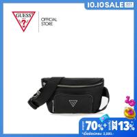 ราคา GUESS กระเป๋าคาดอกผู้ชาย Certosa Saffiano Eco Belt Bag รุ่น HMECSAP3332 สีดำ (22822480917)