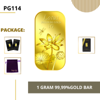 ราคา Puregold 99 99 ทองคำแท่ง 1g ลาย ดอกบัว ทองคำแท้จากสิงคโปร์ (19063144412)