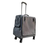 ราคา ่jaywa กระเป๋าแมวล้อลากสะพายได้ กระเป๋าเป้แมวมีล้อ กระเป๋าหมาล้อลากสะพาย ใส่แมว2ตัว ใส่แมวตัวใหญ่ ลากขึ้นบันไดเลื่อนได้ (22868488524)