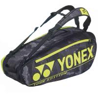 ราคา YONEX Pro ชุดทัวร์กระเป๋าเทนนิสสำหรับไม้เทนนิส6กระเป๋าสะพายหลังกีฬาพร้อมช่องใส่รองเท้า (18309315890)