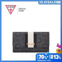 ราคา GUESS กระเป๋า รุ่น HG943266 BRECKEN SLG MULTI CLUTCH BLACK สีดำ (22616203901)