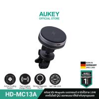 ราคา AUKEY HD MC13A ที่ยึดโทรศัพท์ในรถ MagFusion Dash Pro Magnetic Wireless Charging Phone Mount 15W Car Charger ที่ชาร์จไร้สาย แม่เหล็ก 15W (22852185335)