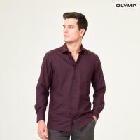 ราคา OLYMP LUXOR Shirt เสื้อเชิ้ตชาย สีดำ แดงเลือดหมู ลายชิโนริ ทรงหลวม ใส่สบาย รีดง่าย AUTU22 (22851740654)