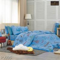 ราคา Premier Satin ผ้าปูที่นอน ขนาด 6 ฟุต และ 5 ฟุต มี 5 ชิ้น ไม่รวมผ้านวม ป้องกันไรฝุ่น ลายการ์ตูนลิขสิทธิ์ (16025974251)