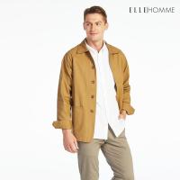ราคา ELLE HOMME เสื้อแจ็คเก็ตผู้ชาย สไตล์ Casual สีเบจ W8J237 (22517486807)