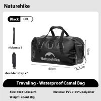 ราคา Naturehike 40L 60L 90L กระเป๋าเป้สะพายหลังกันน้ำแบบแยกส่วนแห้งและเปียกความจุขนาดใหญ่สำหรับใส่สัมภาระที่เบาะหลังรถจักรยานยนต์ กระเป๋าพับสำหรับเดินทางกลางแจ้งและเดินป่า (22091894504)