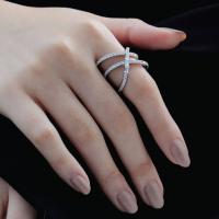 ราคา SWAN Luxuriate Cross BG Ring V2 แหวนเงินแท้ ดีไซน์ทรงไขว้ ฝังเพชรคิวบิกเซอร์โคเนีย cubic zirconia (21561454631)