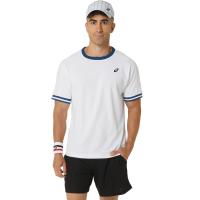 ราคา ASICS MEN CLASSIC SS TOP MEN CPS ผู้ชาย เสื้อคอกลม ของแท้ BRILLIANT WHITE (22466682317)